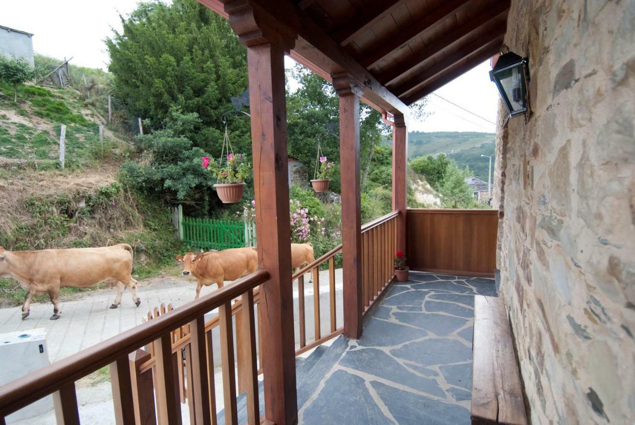 Apartamentos Rurales Tia Vicenta Santa Eulalia de Oscos Eksteriør bilde